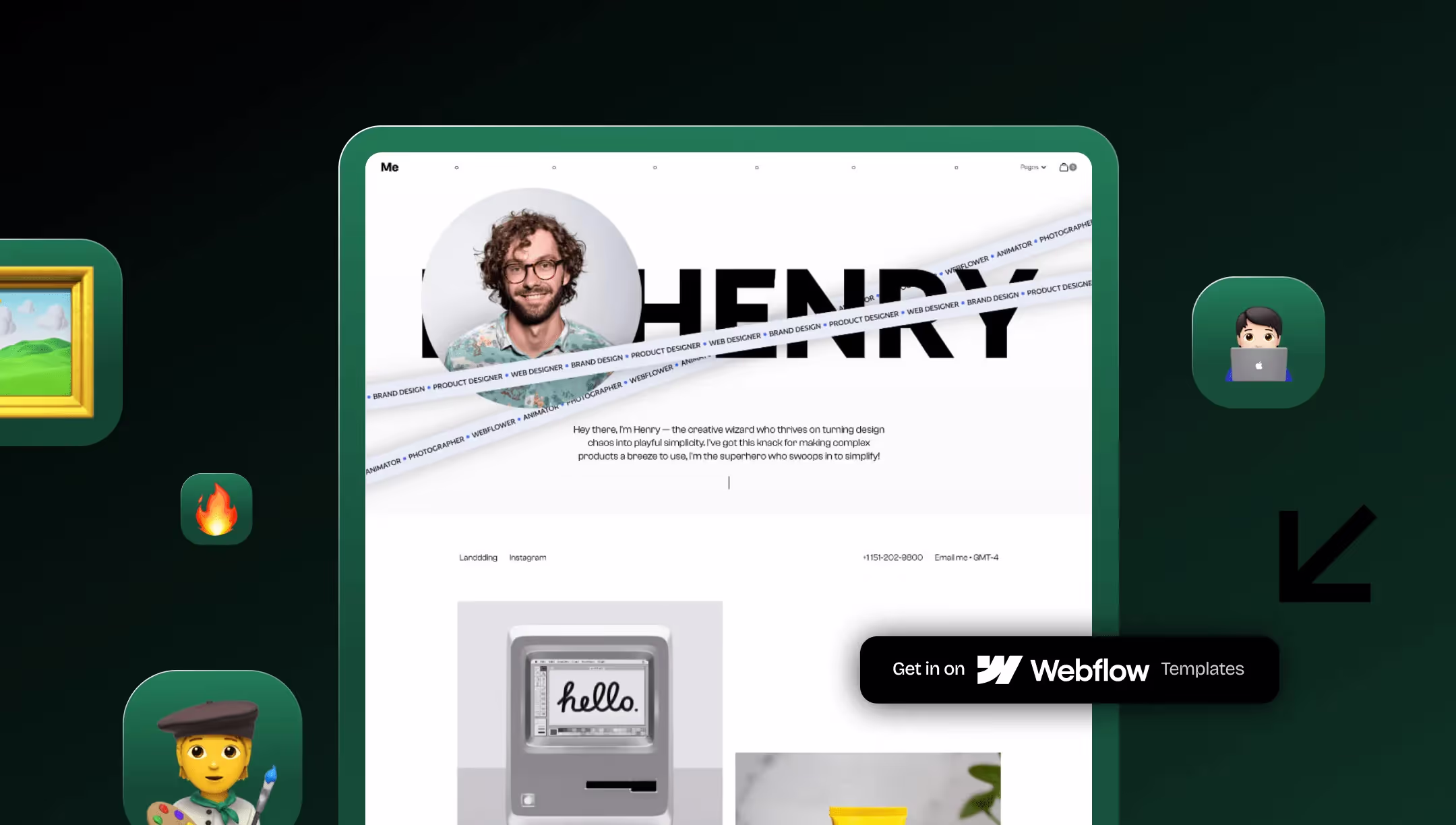 Inspirational Personal Portfolio Designs
